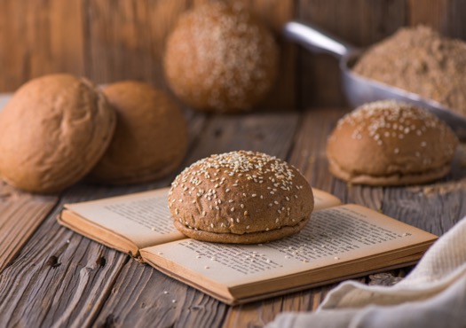 Brown Bun رول أسمر